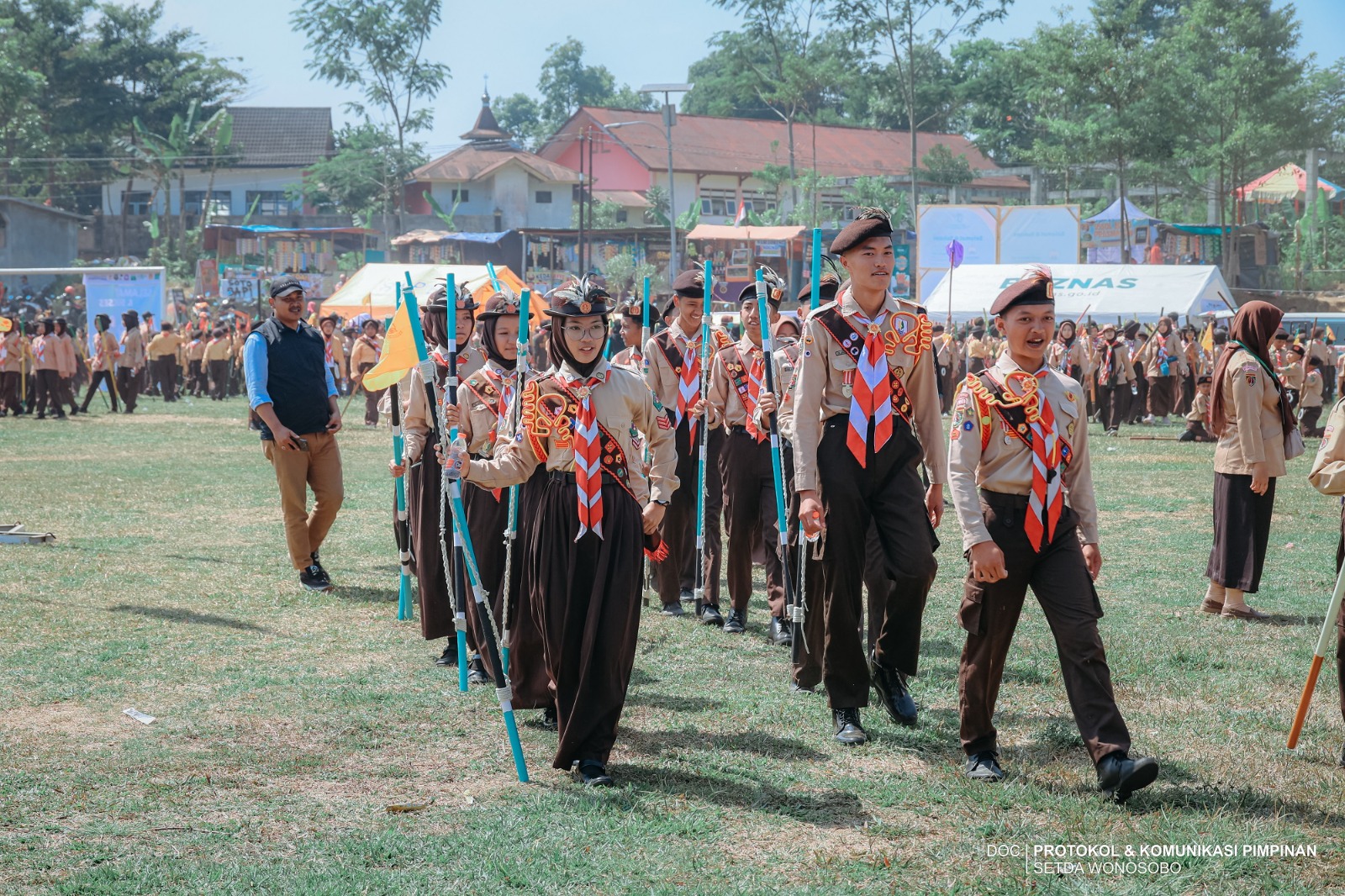 3.164 Pramuka Ikuti Perbhasama III, Pemkab Wonosobo Dorong Penguatan Karakter Generasi Muda