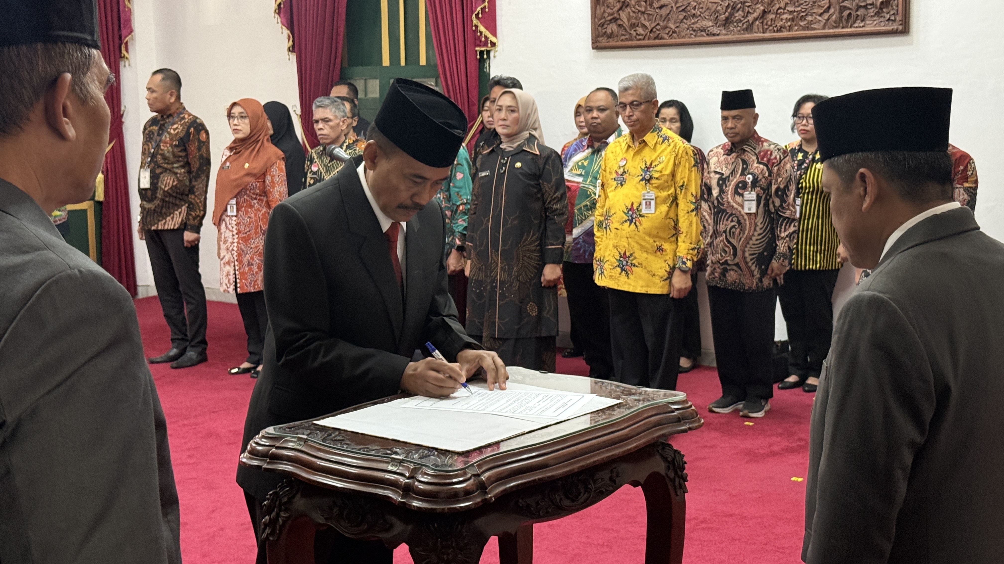 Mohamad Kristijadi Dilantik sebagai Pj SekdaWonosobo, Optimalkan PenangananKemiskinan dan Stunting