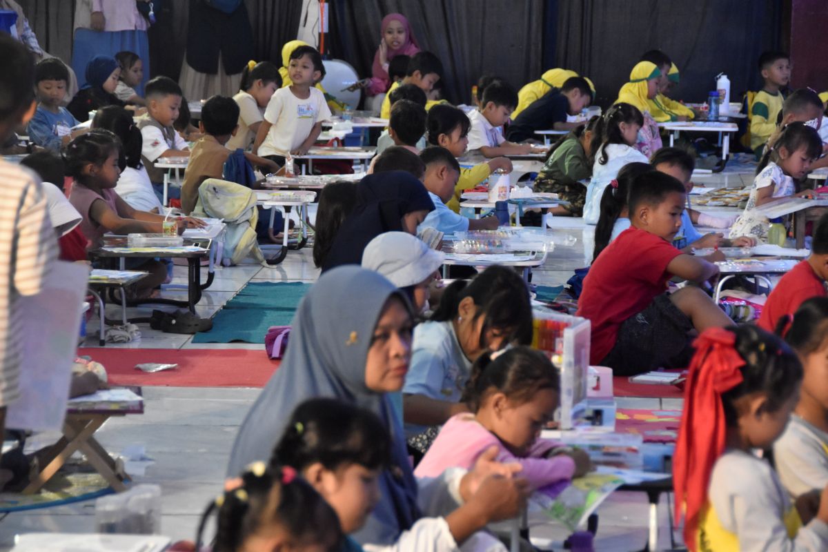 Sebanyak 700 Peserta, Ikuti Lomba Mewarnai Gebyar Tamades BPR BKK Wonosobo